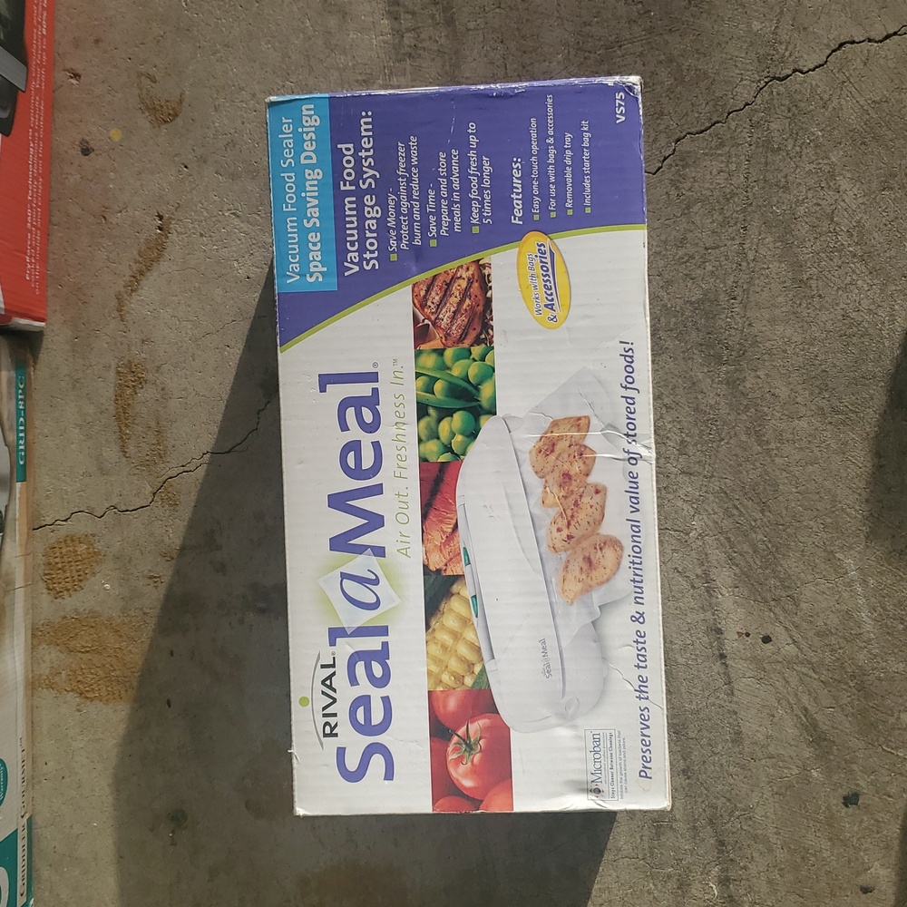 Rival Seal A Meal Vaccume Fiod Storage System